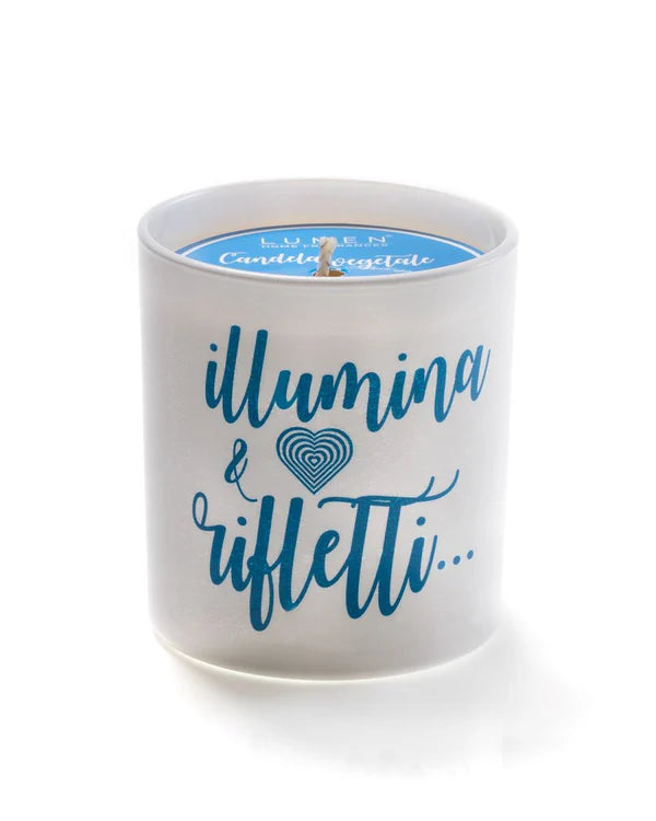 Candela Vegetale "Illumina & rifletti" - Fico